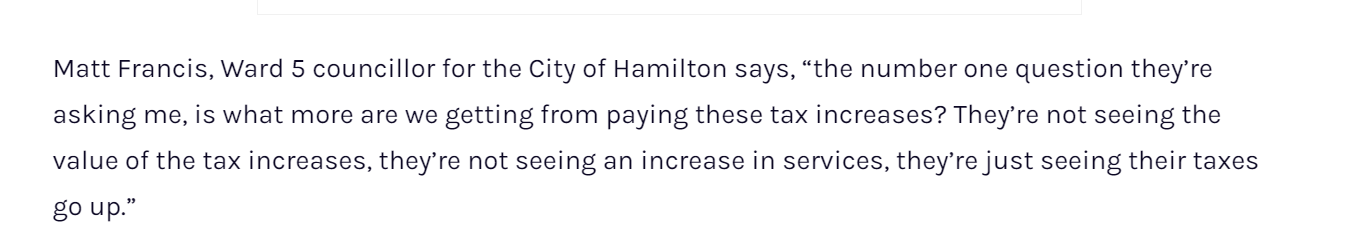 Hamilton city budget passes with a ten to six vote photo