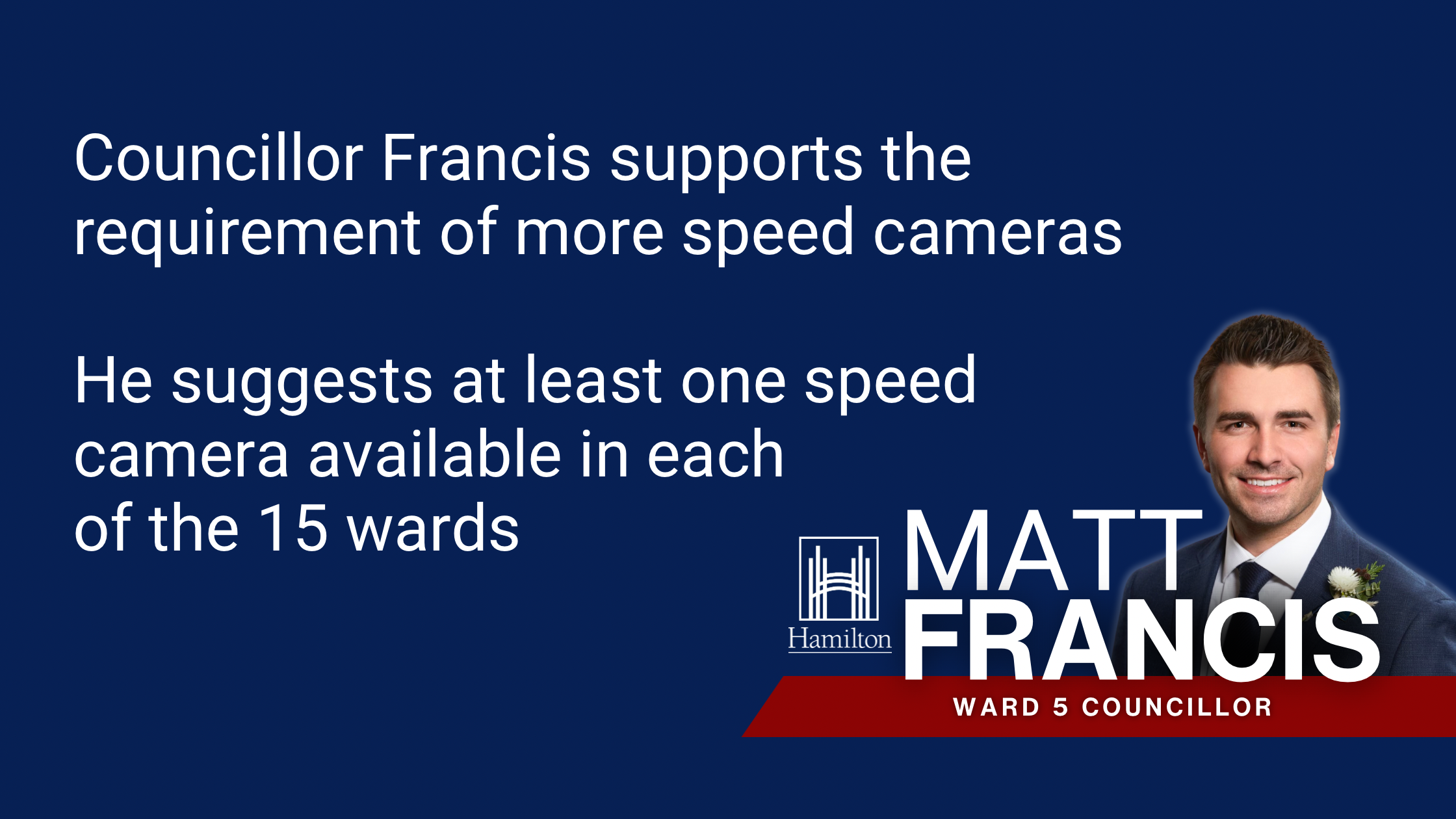 Hamilton poised to double photo-radar cameras but still trails other Ontario cities photo