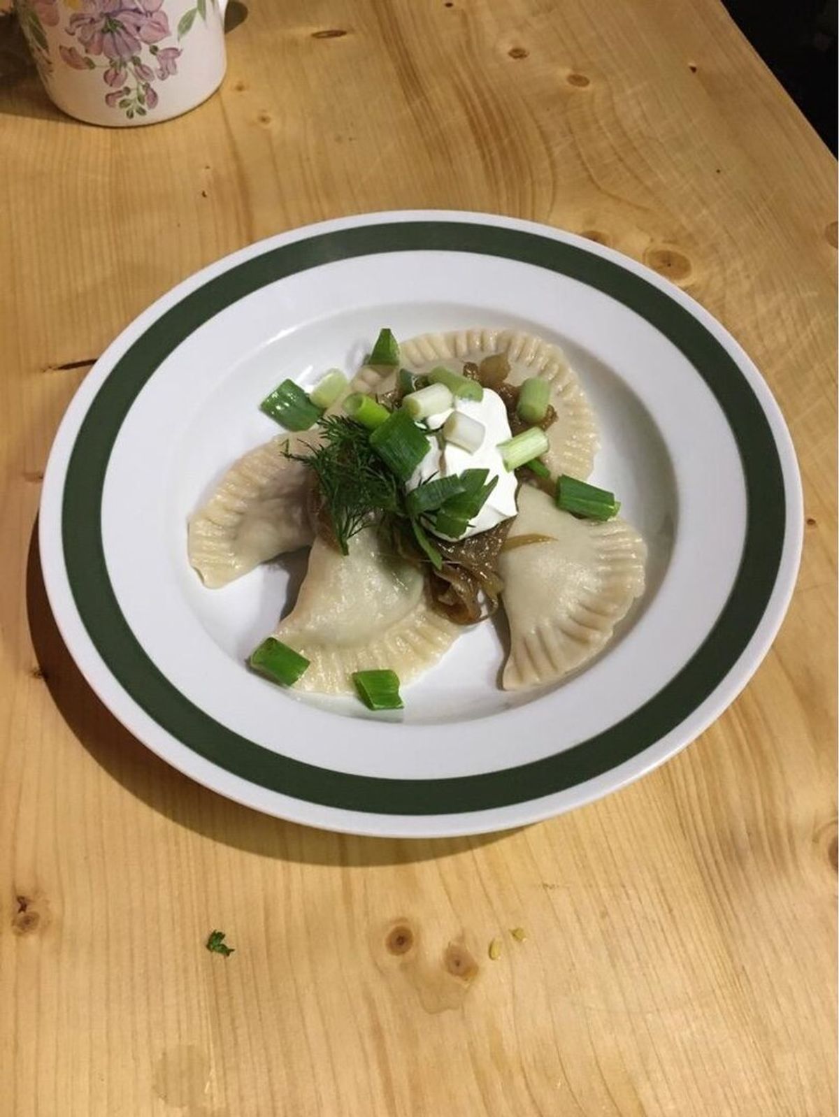 PIEROGI Z KAPUSTĄ I GRZYBAMI