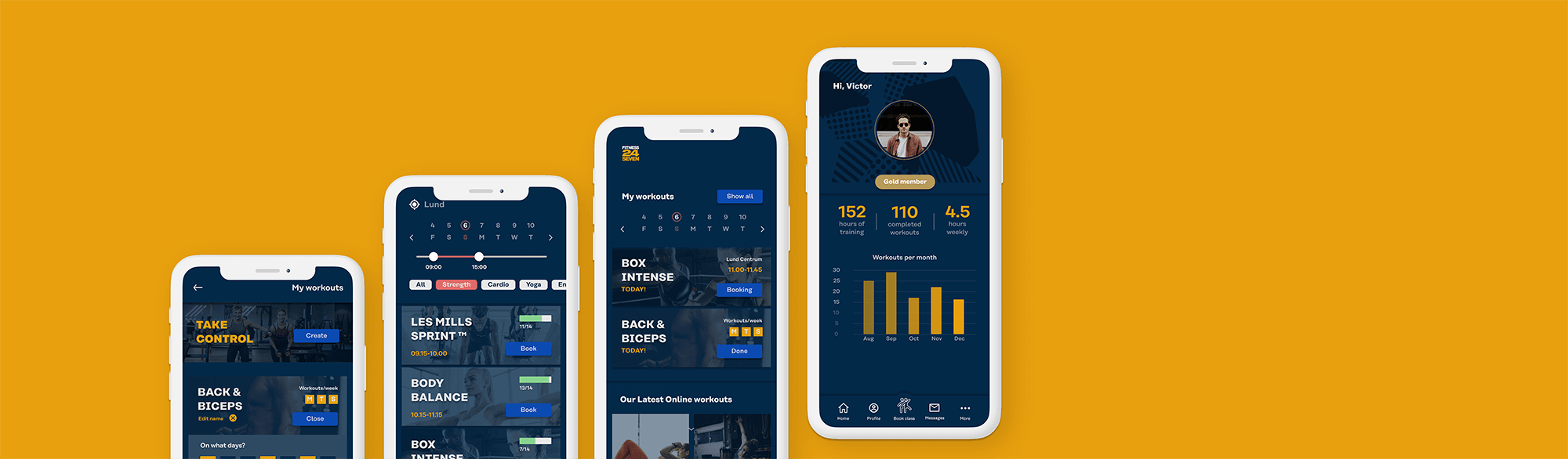 Fitness24Seven 2.0 App Concept