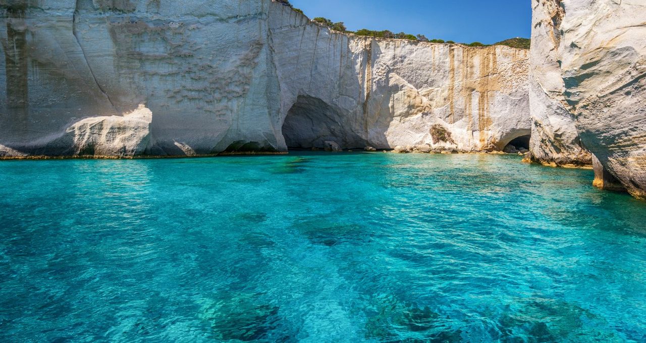 Kleftiko, Milos island, Cyclades, Greece