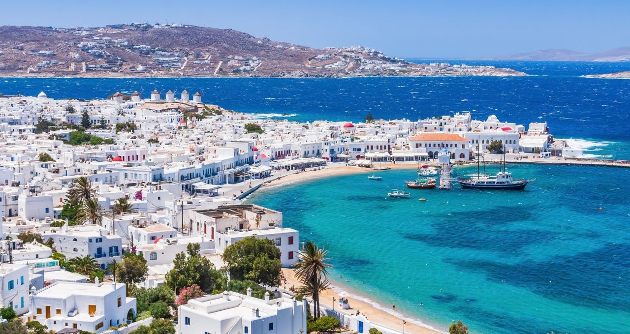 Mykonos, Greece.