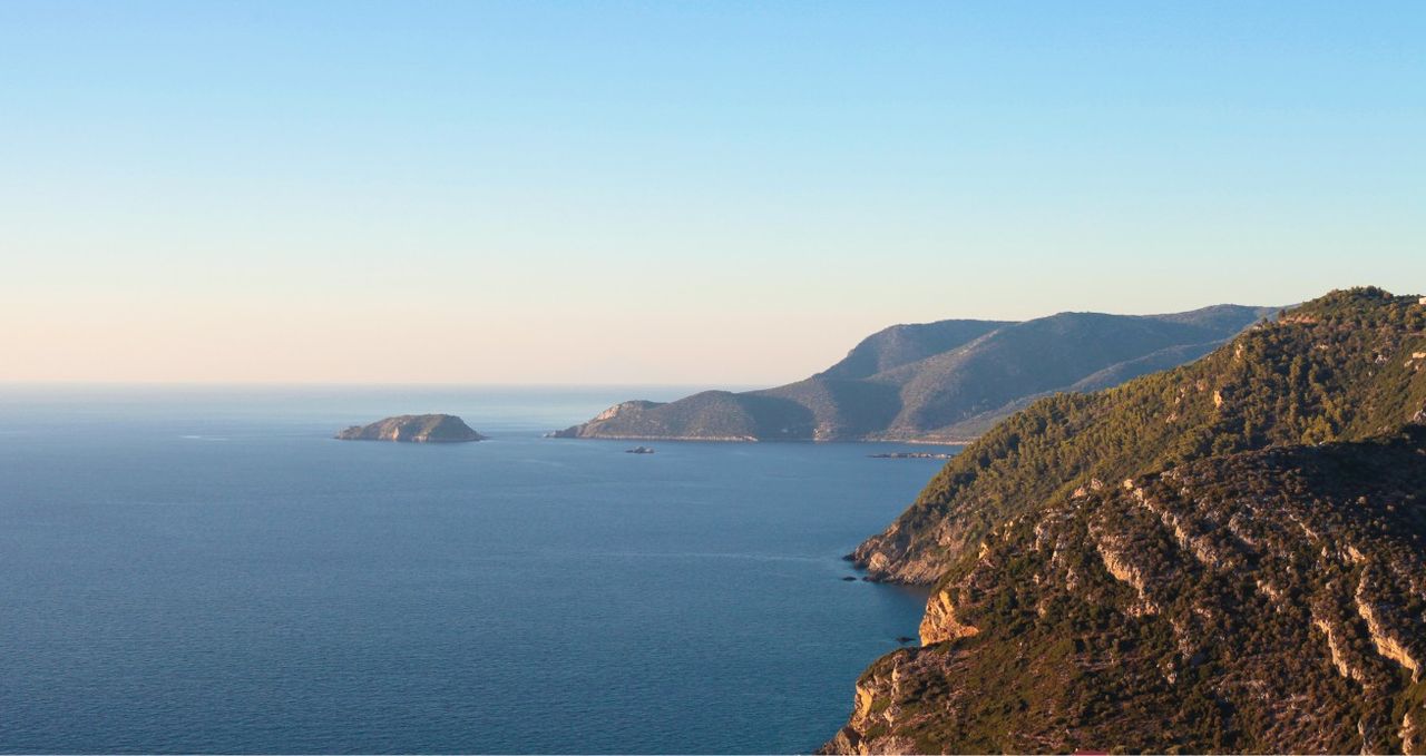 View of Alonissos Island, Greece