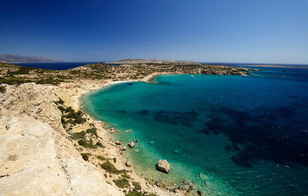 South coast of Kato Koufonisia, Greece