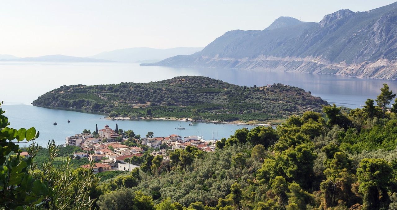 View of the city of Epidavros