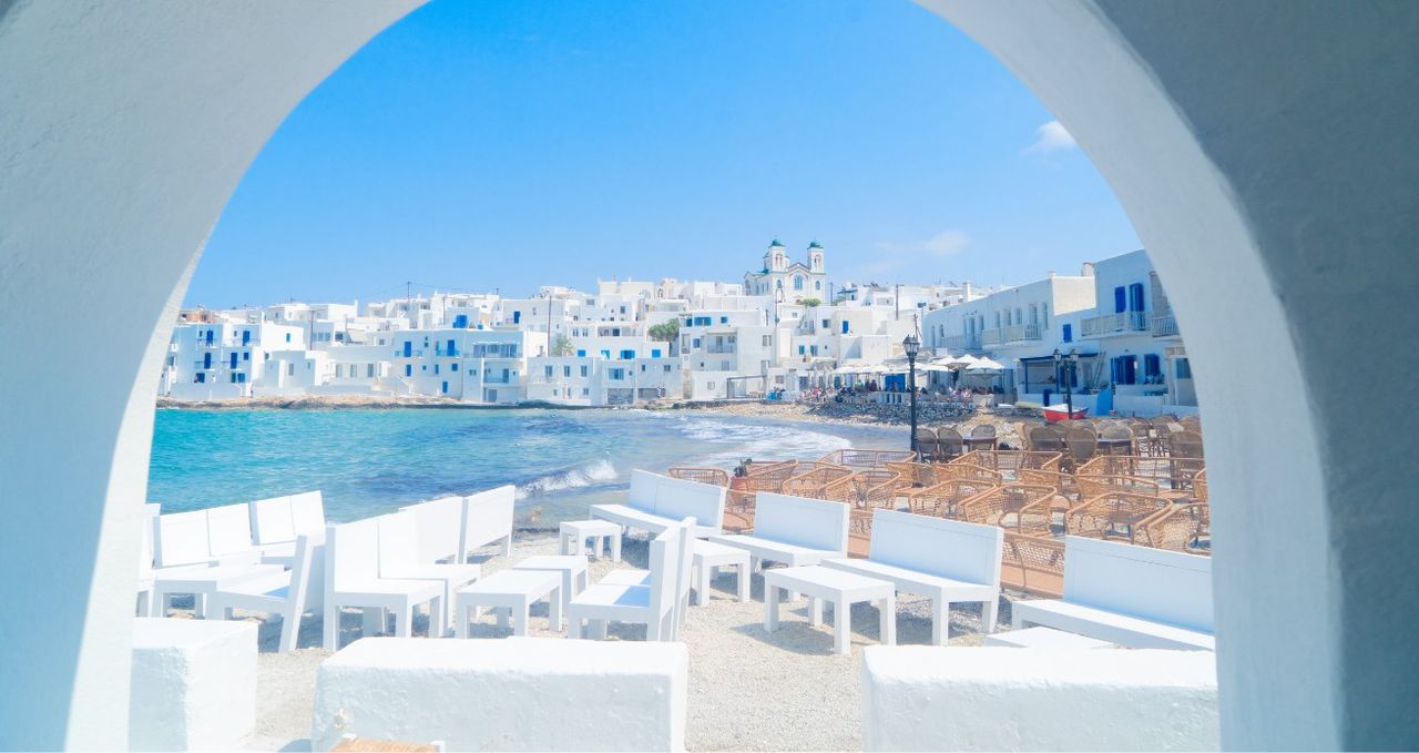 Naoussa Waterfront, Paros Greece