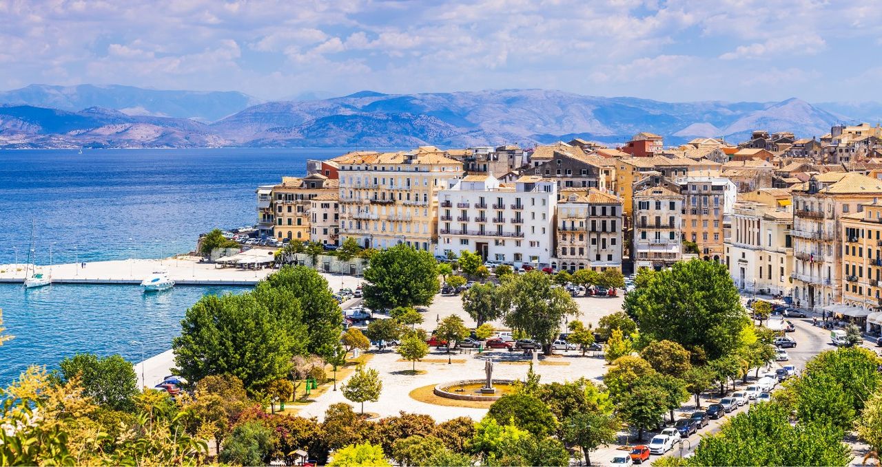 Corfu, Greece.