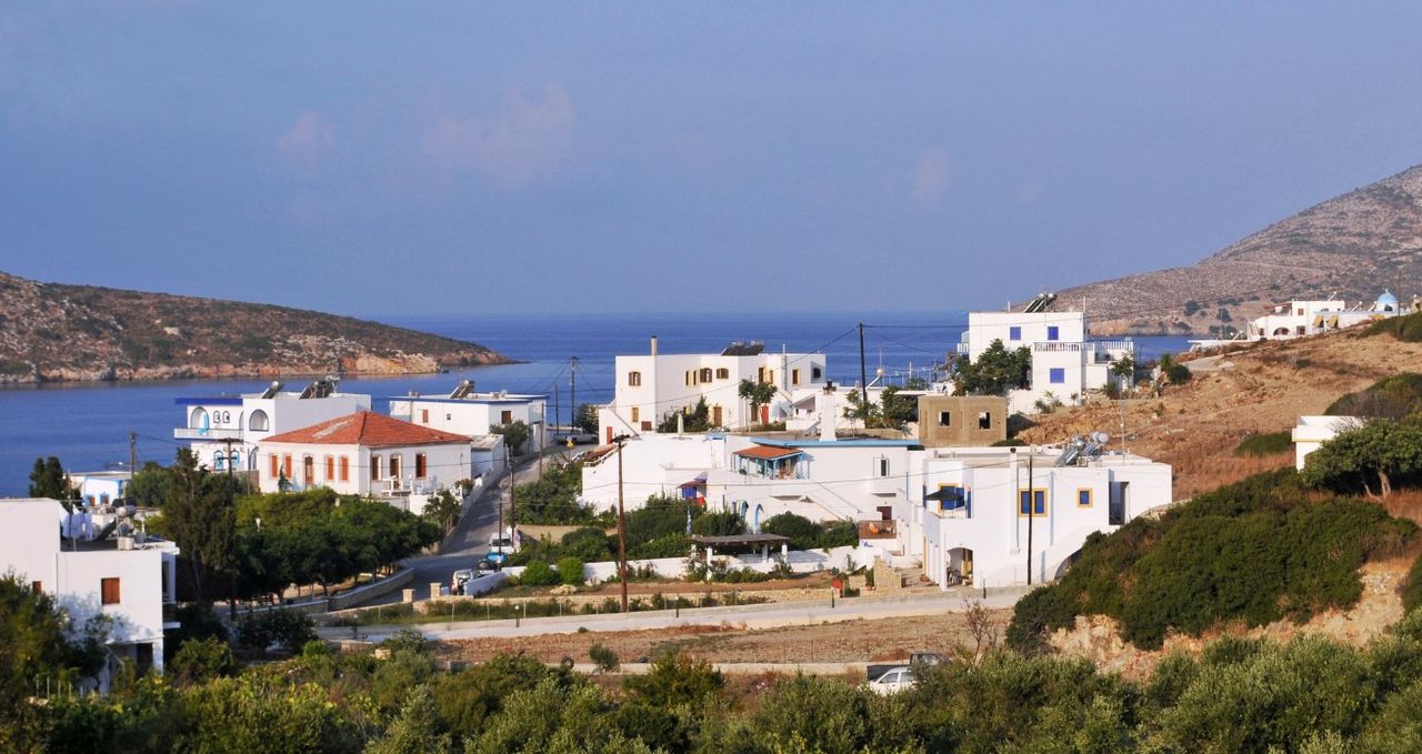 Village of Lipsi Island, Greece