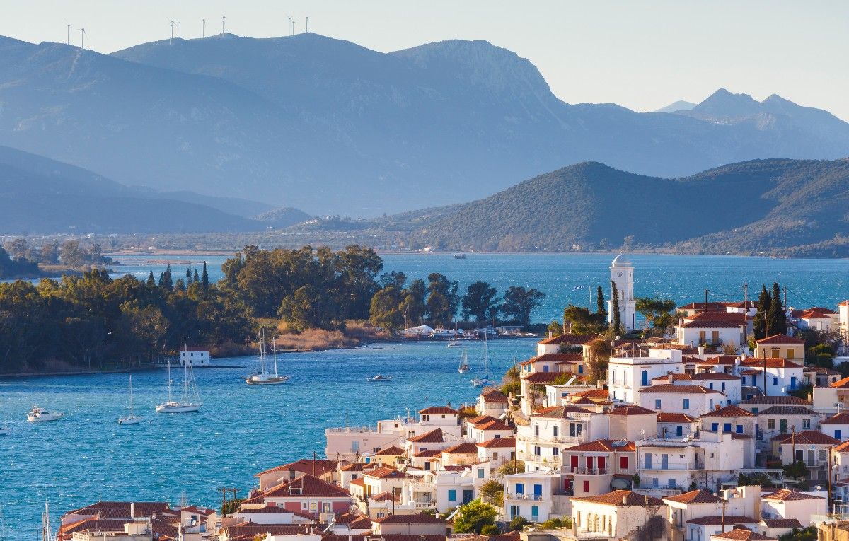 The Saronic & Argolic Gulfs Yacht Charter Itinerary