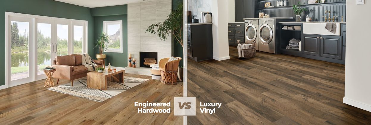 Featured image for Engineered Hardwood vs. Luxury Vinyl
