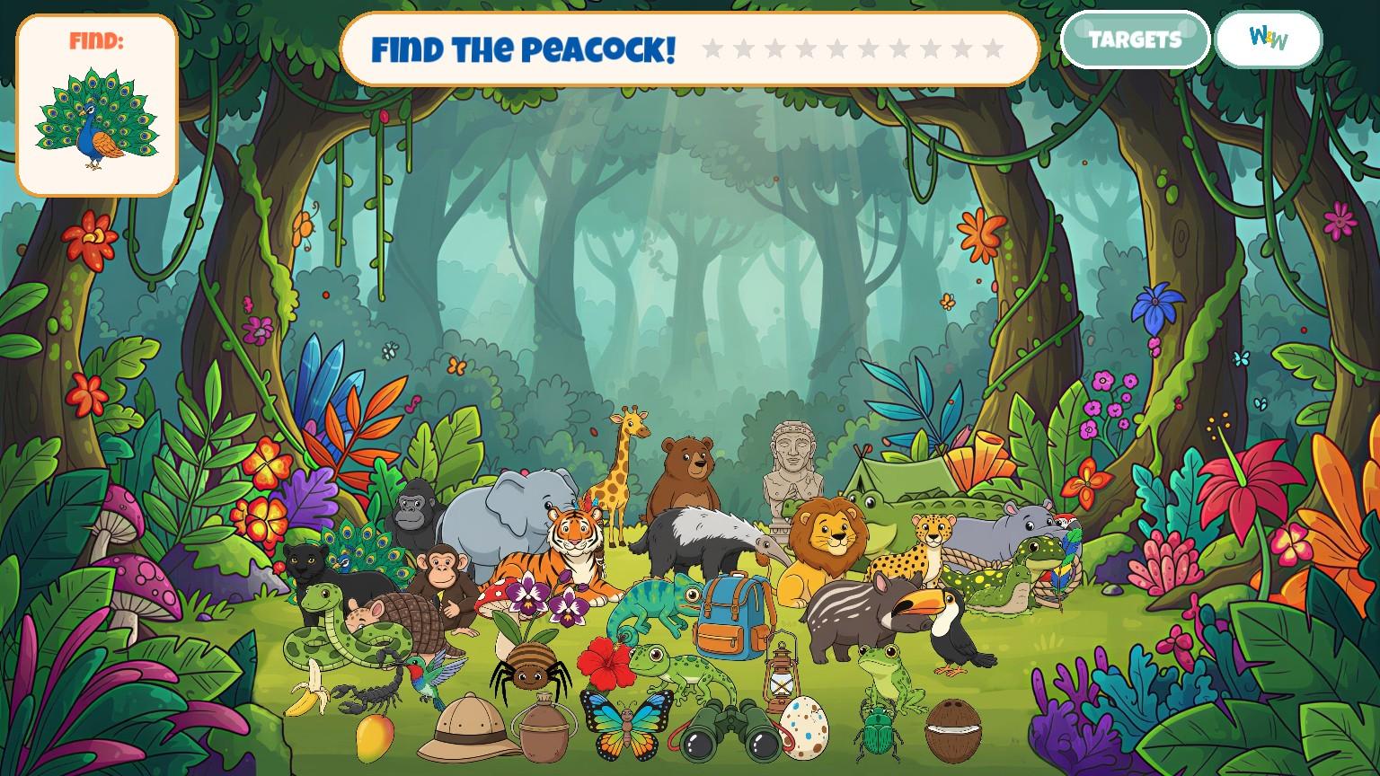Jungle Discovery gameplay screenshot