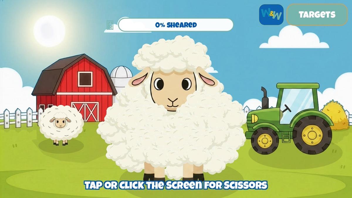Sheep Shear Salon gameplay screenshot