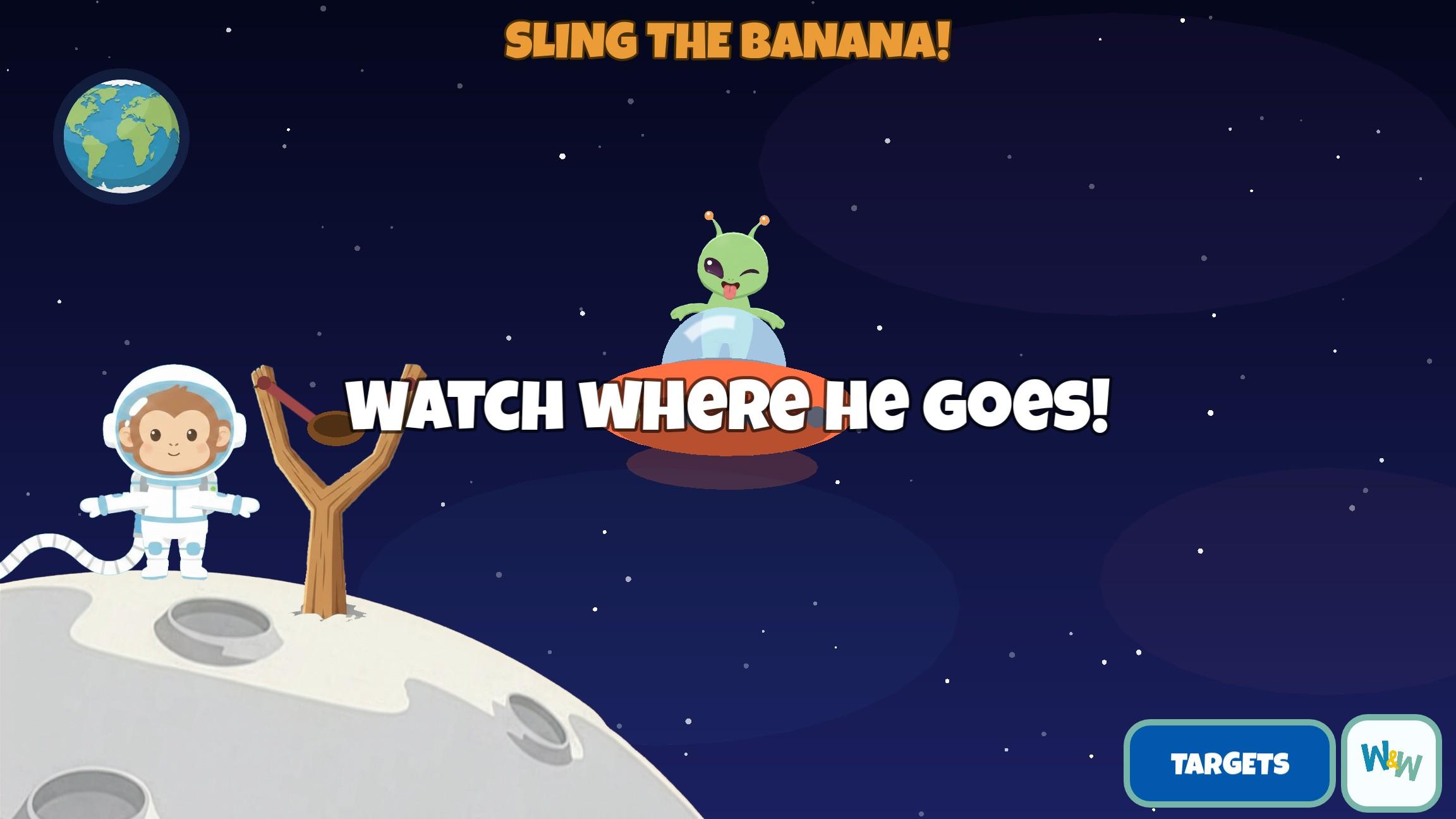 Sling the Banana gameplay screenshot