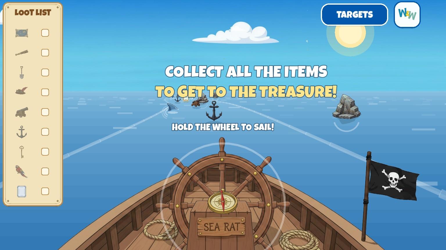 Steer the Ship gameplay screenshot