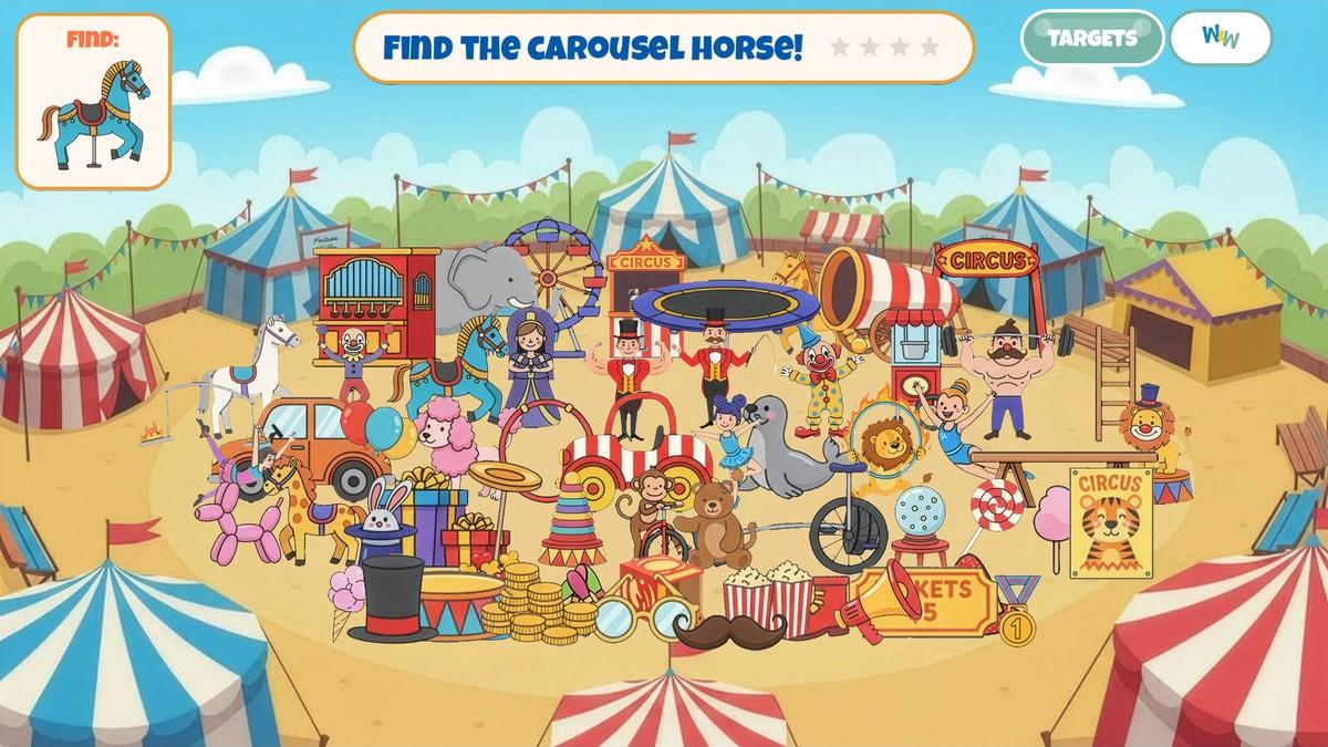 Circus Discovery gameplay screenshot