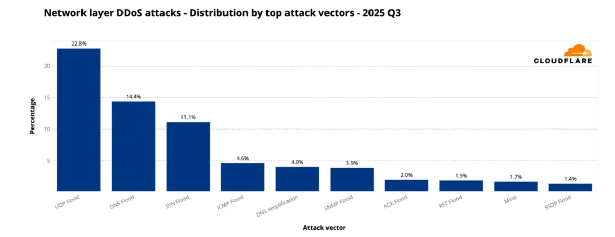 Najczęstsze rodzaje ataków DDoS