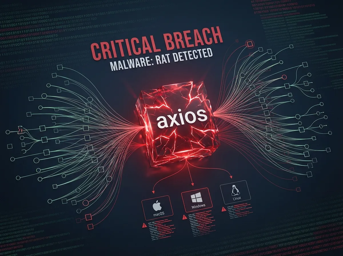 Malware w pakiecie axios w npm - jak zabezpieczyć swoje aplikacje?