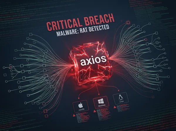 Malware w pakiecie axios w npm - jak zabezpieczyć swoje aplikacje?