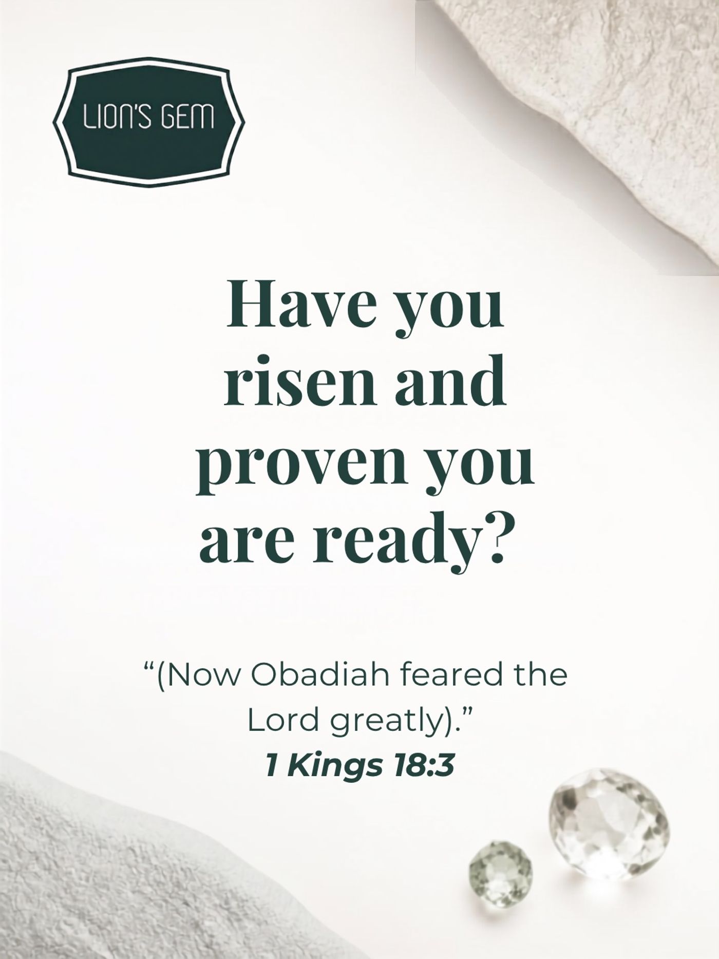 Are you ready?