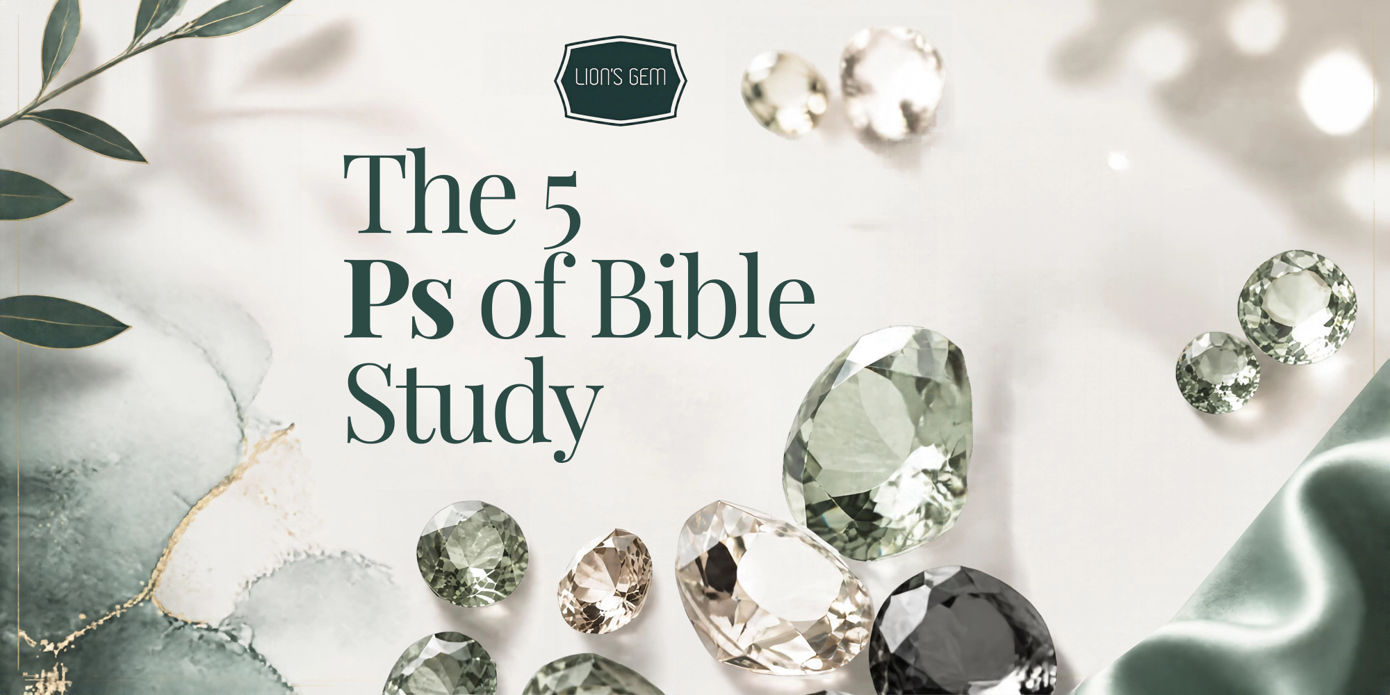 The 5 Ps of Bible Study