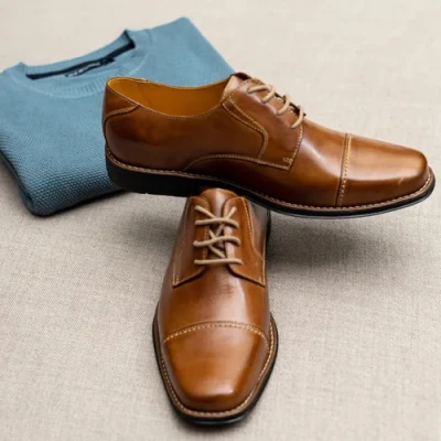 ภาพปกของบทความ วิธีซ่อมรองเท้าหนังที่เลอะสี