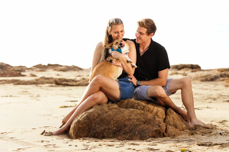 Family session at Umzumbi Beach, KZN South Coast