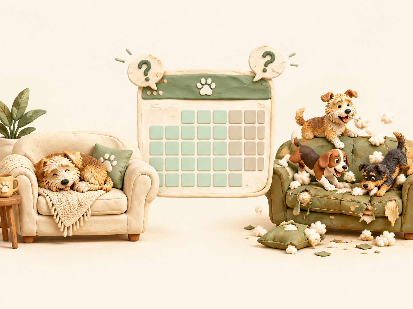 dog sitting booking calendar private and public booking feature