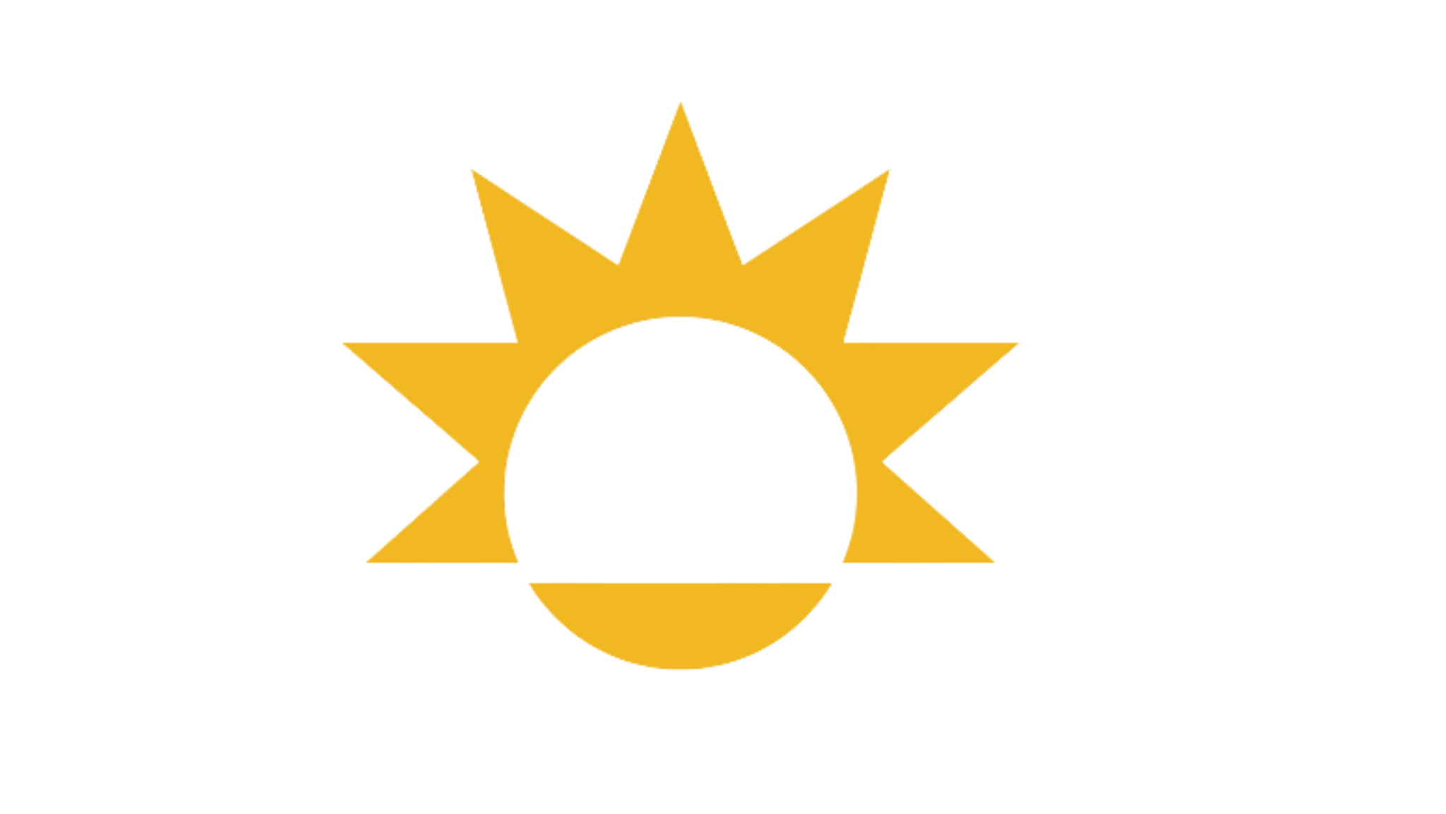 Morning Beat logo sun rising