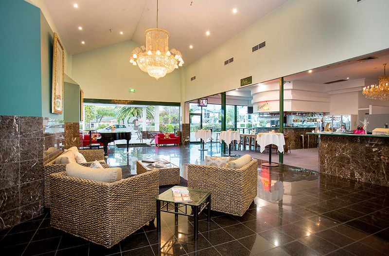 Main lobby guest area