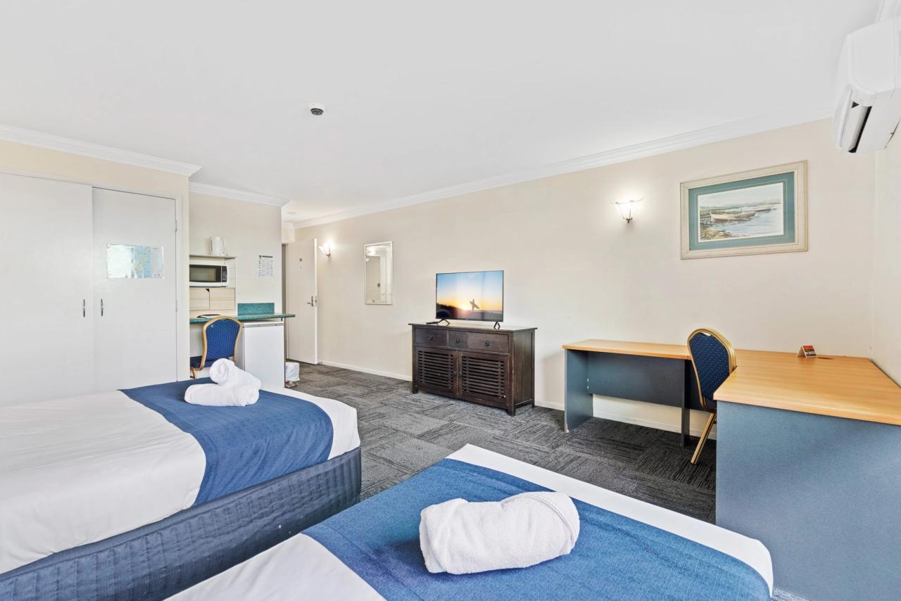 Motel room