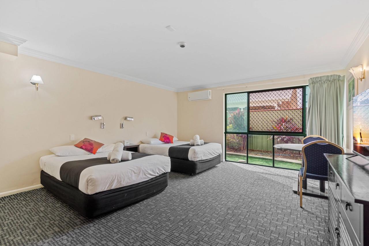 Motel room