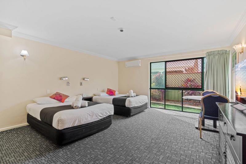 Motel room