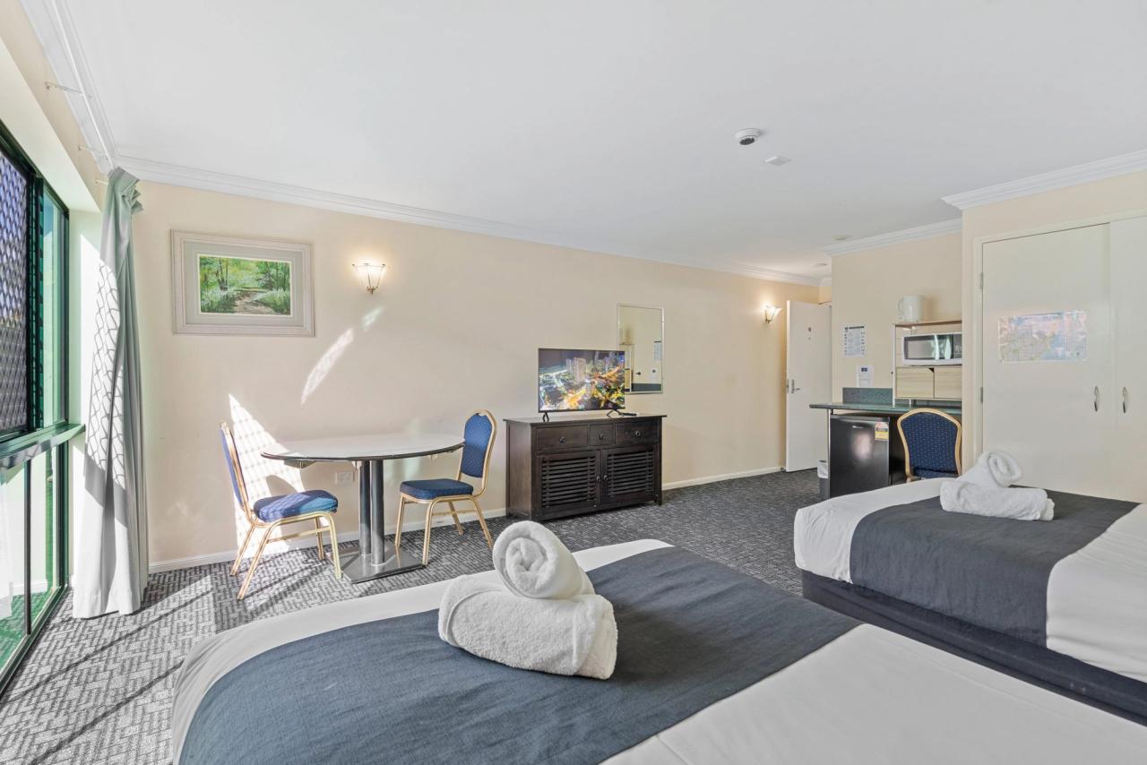 Motel room