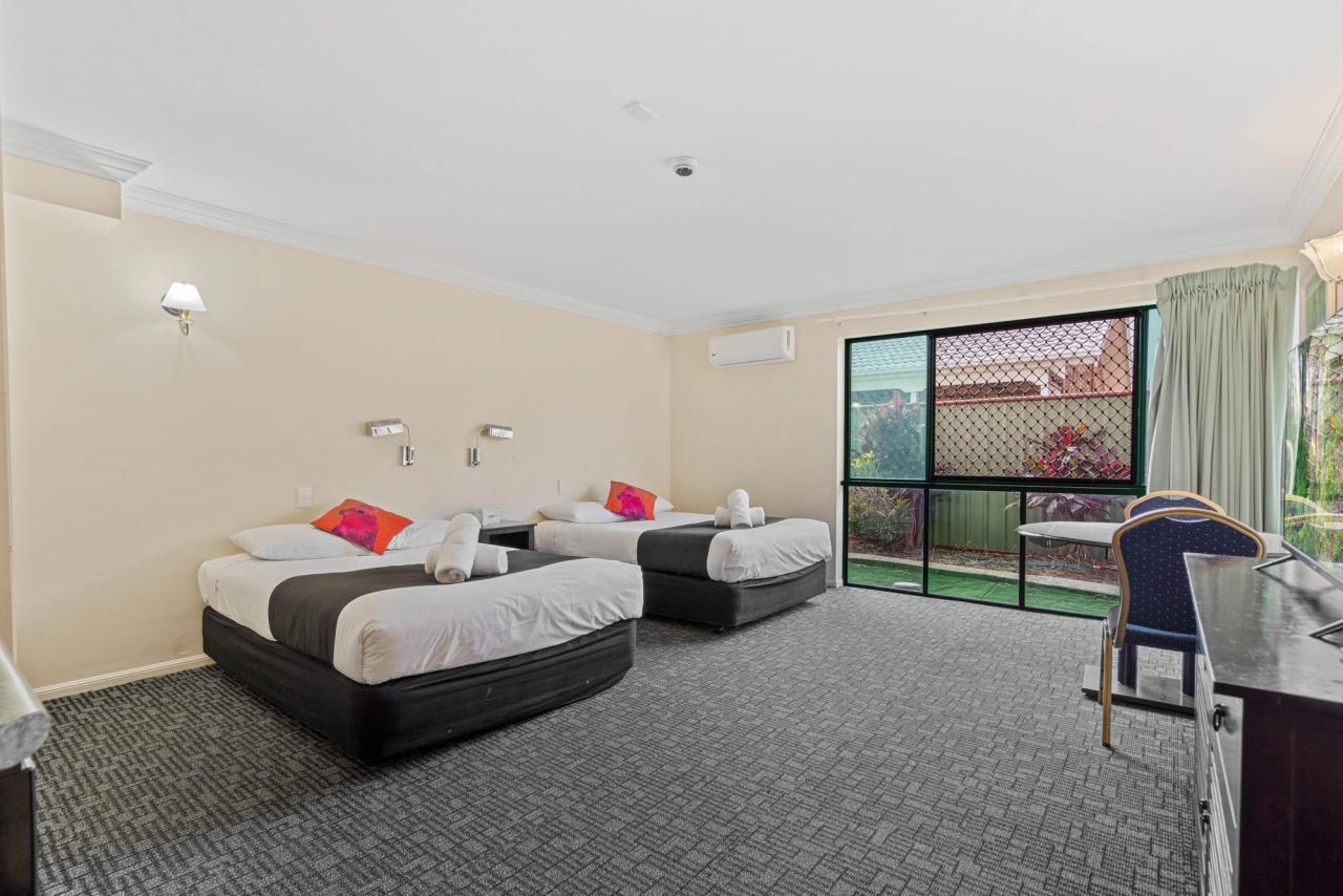 Motel room