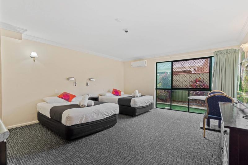 Motel room