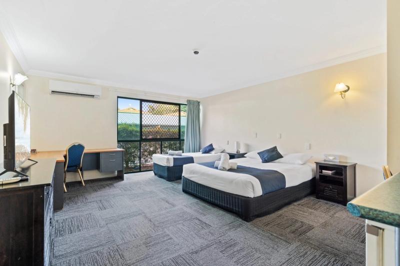 Motel room