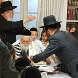 הרב ברלנד שליט"א בשיעור לילדי תלמוד התורה נחמת ציון