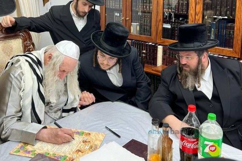 שמחת התנאים לנינתו של הגה"צ רבי אליעזר ברלנד שליט"א