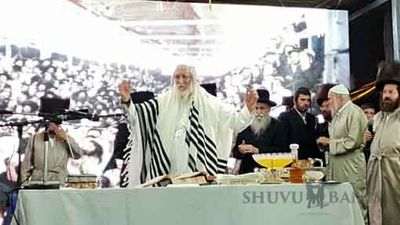 הילולת רבי נחמן מברסלב - הפרומו ודברי הגה"צ הרב אליעזר ברלנד שליט"א לפני האירוע המרכזי