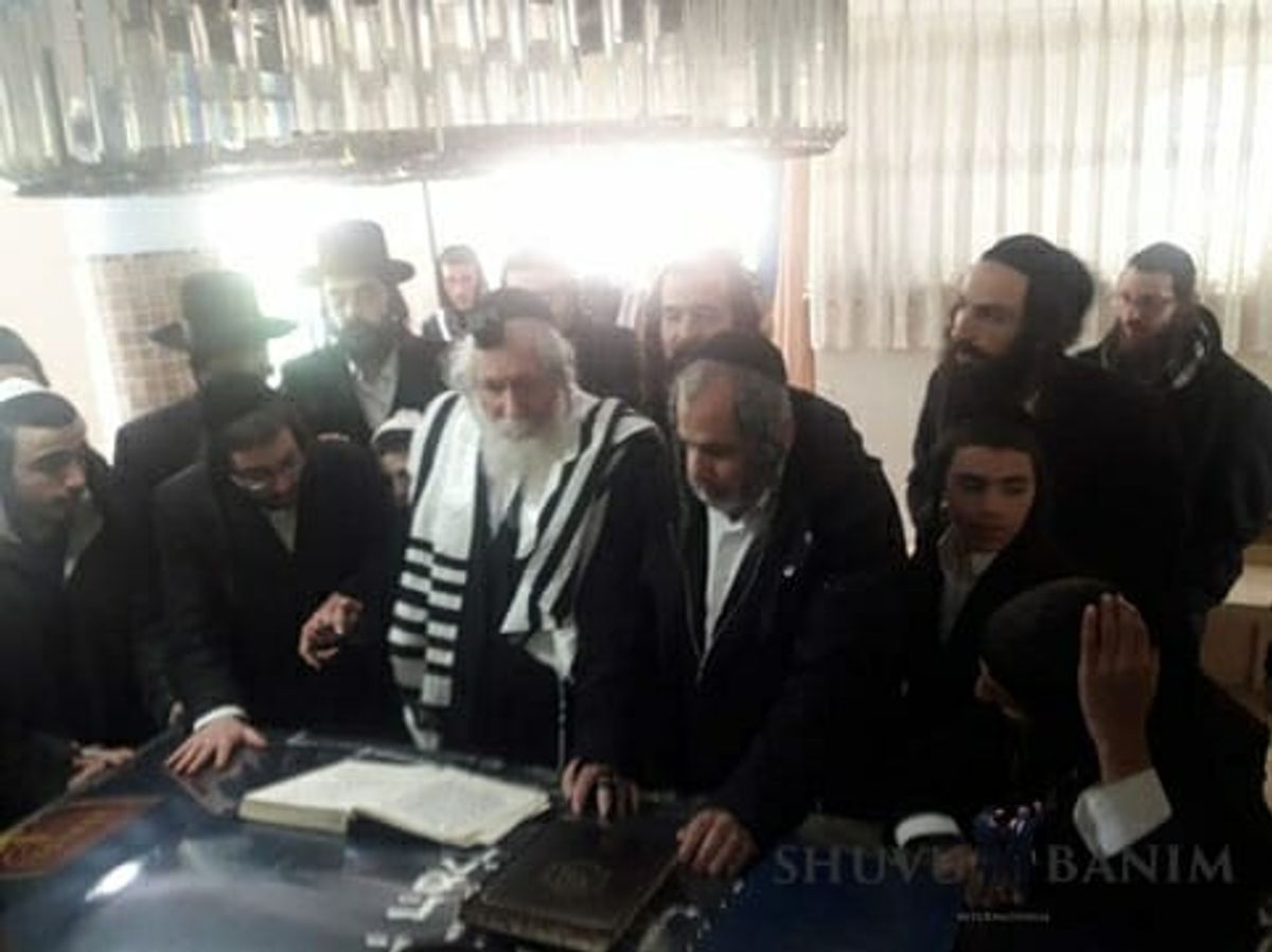 בציון בניהו בן יהוידע עם הגה"צ הרב אליעזר ברלנד שליט"א - ז' אדר תשע"ט