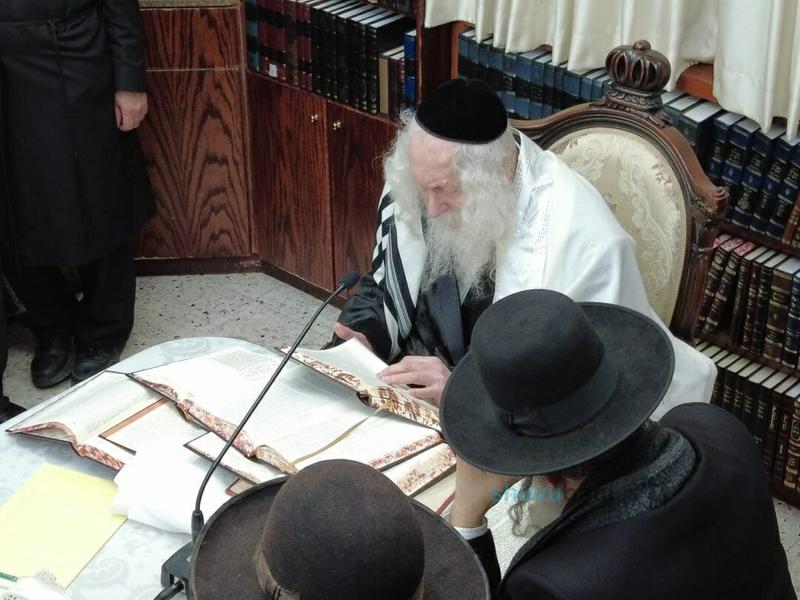 שיעור לתושבי צפת במעונו של הגה"צ רבי אליעזר ברלנד שליט"א