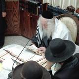 שיעור לתושבי צפת במעונו של הגה"צ רבי אליעזר ברלנד שליט"א