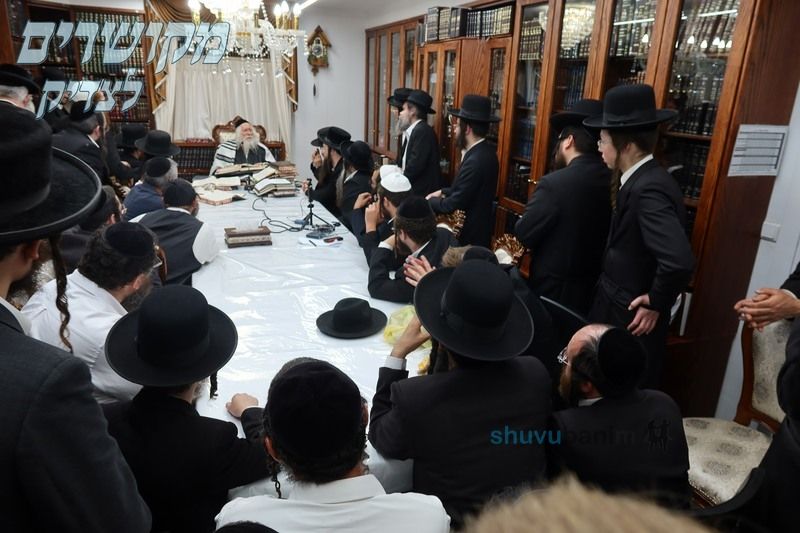 שיעור לתושבי בית שמש במעונו של הגה"צ רבי אליעזר ברלנד שליט"א