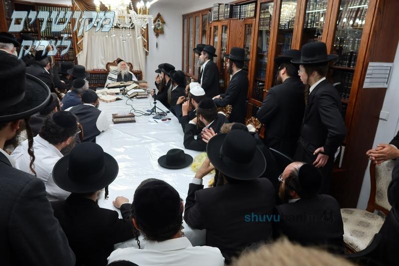 שיעור לתושבי בית שמש במעונו של הגה"צ רבי אליעזר ברלנד שליט"א