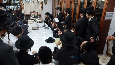 שיעור לתושבי בית שמש במעונו של הגה"צ רבי אליעזר ברלנד שליט"א