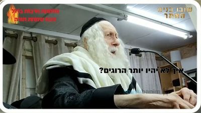 איך נוכל לגרום שלא ימותו עוד מישראל? הגה"צ הרב אליעזר ברלנד שליט"א