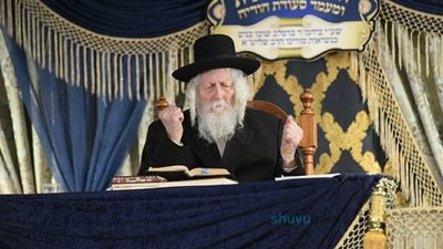 גלריית תמונות מההילולה המרכזית של מוהרנ״ת מברסלב עם הגה״צ הרב אליעזר ברלנד שליט״א