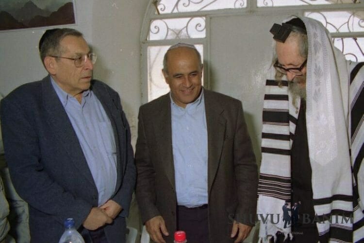 Rav Berland with Zeevi