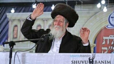 גלריית תמונות: יארצייט רבינו נחמן מברסלב בחצר קודש שובו בנים עם הגה"צ הרב אליעזר ברלנד שליט"א