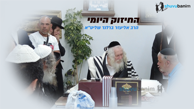 איך מתחתנים ולא נפרדים - החיזוק היומי מהגה"צ הרב אליעזר ברלנד שליט"א